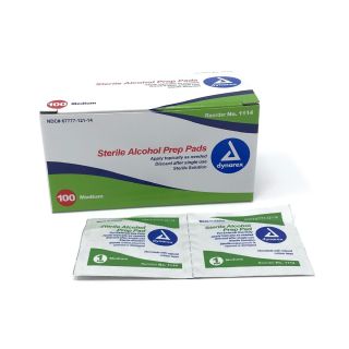 Alcohol Prep Pads (100pcs)