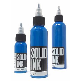 Boca Blue - the Solid Ink