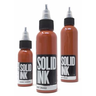 Burnt Orange - the Solid Ink