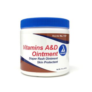 Vitamins A&D Ointment Jar
