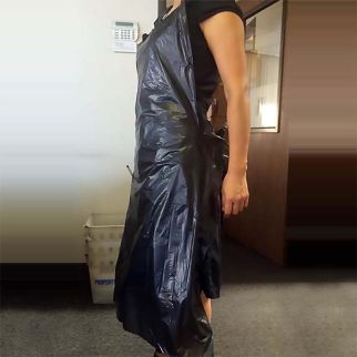 Disposable Aprons - Black