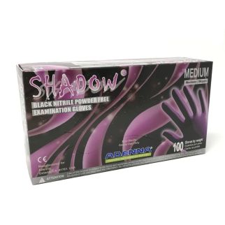 Adenna's Shadow® Black Nitrile Powder Free Exam Gloves